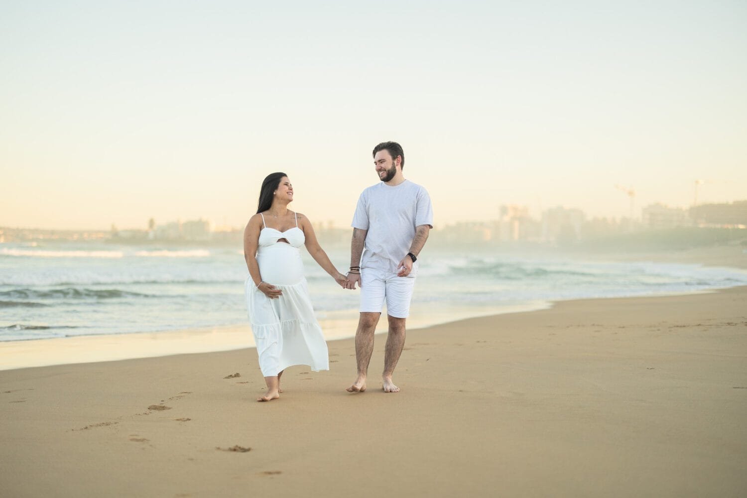 sydney maternity photography cronulla beach